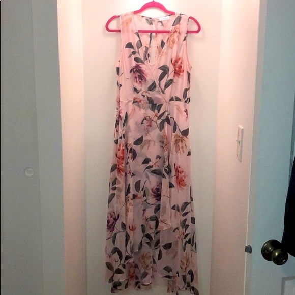 Calvin Klein, maxi, asymmetrical, formal dress - Picture 4 of 6